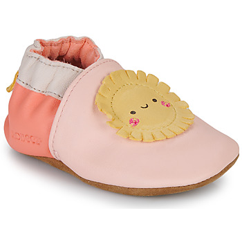 Chaussures Fille Chaussons Robeez WEATHER MOOD Rose / Corail