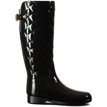 Chaussures Femme Bottes Hunter WFT1031RGL BLK Noir