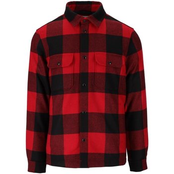 Vêtements Homme Chemises manches longues Woolrich Alaskan Check Rouge