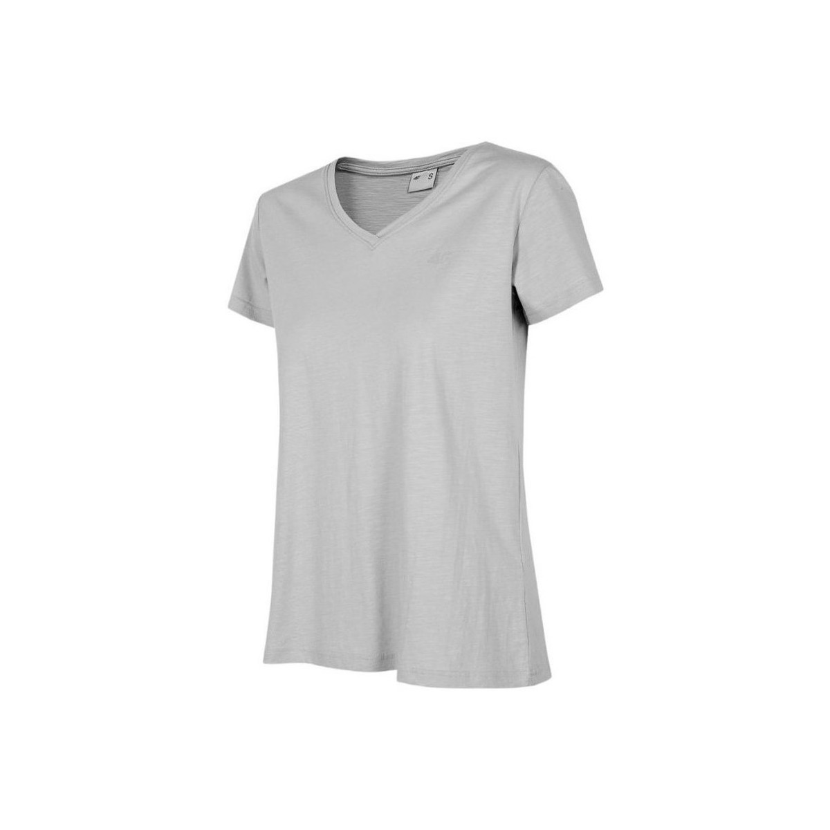 Vêtements Femme T-shirts manches courtes 4F TSD352 Gris