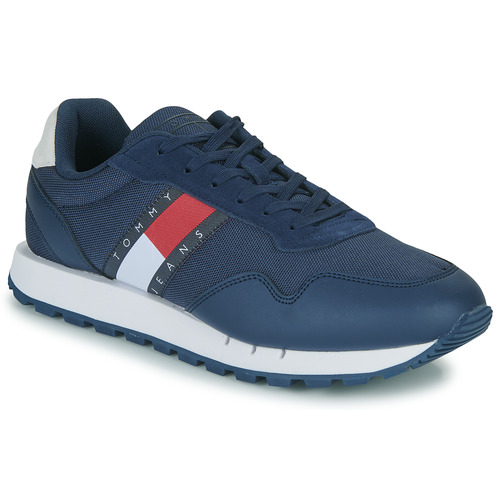 Chaussures Homme Baskets basses Tommy Jeans RETRO LEATHER TJM ESS Marine