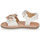 Chaussures Fille Sandales et Nu-pieds Mod'8 CLOKNOT Blanc
