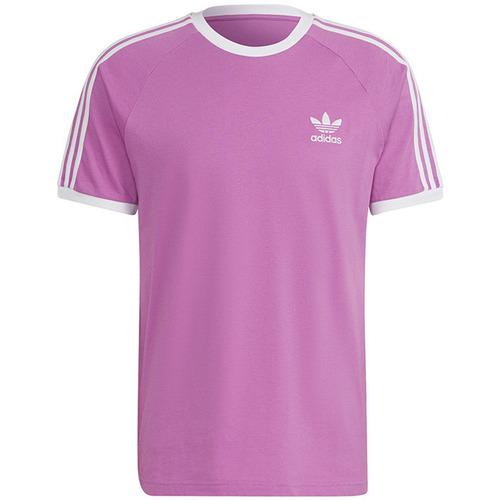 adidas Originals 3-Stripes Tee / Rose Rose - Vêtements T-shirts & Polos  Homme 38,50 €
