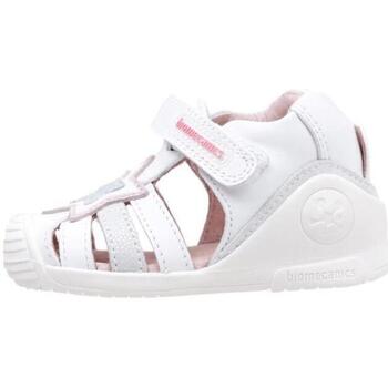 Chaussures Fille Sandales et Nu-pieds Biomecanics 222114B Blanc