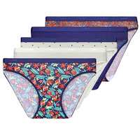 Sous-vêtements Femme Culottes & slips DIM DIM POCKETS PACK X5 Multicolore