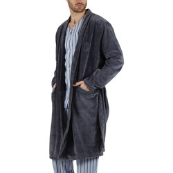 Vêtements Homme Pyjamas / Chemises de nuit Admas Robe de chambre Every Stripes Bleu