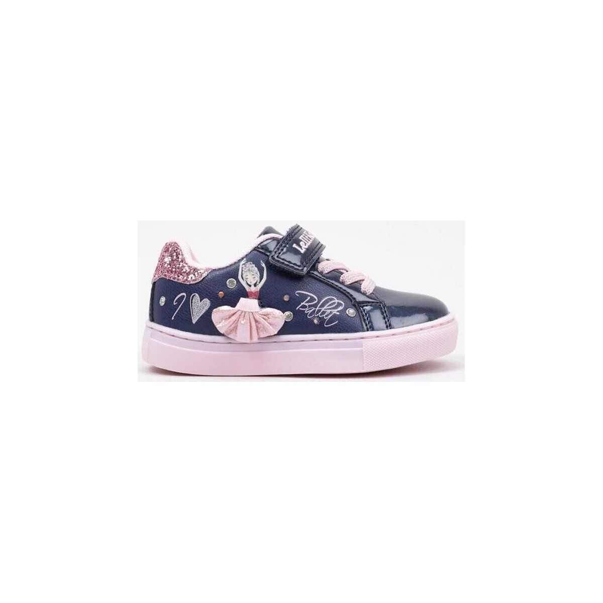 Chaussures Fille Baskets basses Lelli Kelly MILLE STELLE LUCES Marine