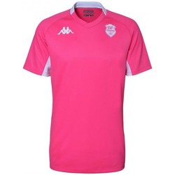 Vêtements T-shirts & Polos Kappa T-SHIRT BEMI RUGBY STADE FRANC Rose