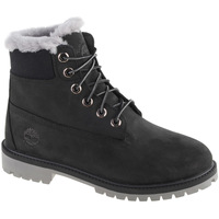 Chaussures Garçon Randonnée Timberland Premium 6 IN WP Shearling Boot Jr Noir