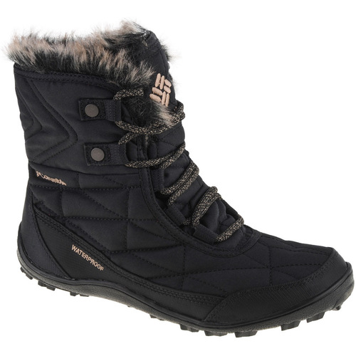 Chaussures Femme Bottes de neige Columbia Minx Shorty III Noir