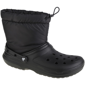 Chaussures Femme Crocs dropped a set of Crocs Classic Lined Neo Puff Boot Noir