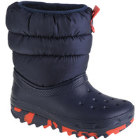 Chaussures Garçon Bottes de neige Crocs Classic Neo Puff Boot Kids Bleu