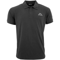 logo-patch short-sleeved polo shirt Weiß