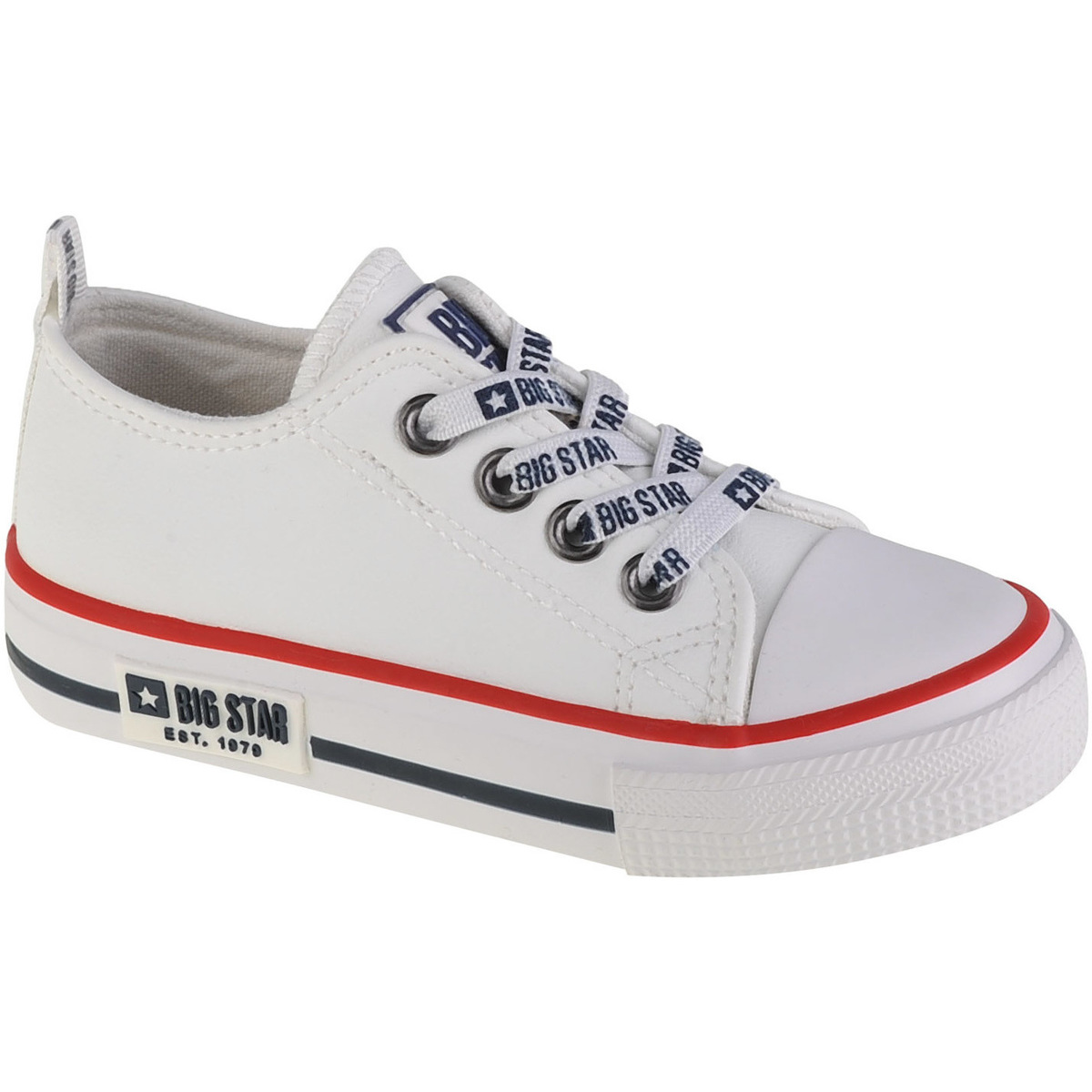 Chaussures Fille Baskets basses Big Star Shoes Zoom J Blanc