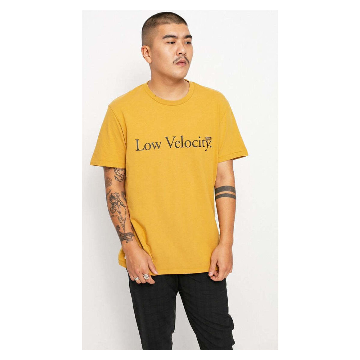 Vêtements Homme T-shirts manches courtes Globe Glove LV Tee Honey Jaune