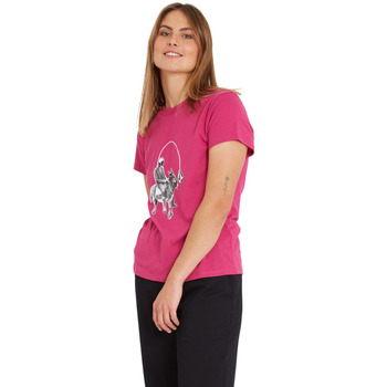 Vêtements Femme T-shirts manches courtes Volcom Oldees Tee Acai Rose