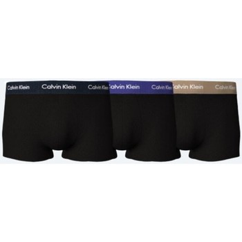 Sous-vêtements Homme Caleçons Calvin Klein Jeans 0000U2664G6ED LOW RISE TRUNK 3PK Noir
