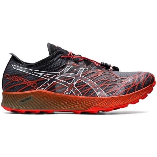 Chaussures Homme Running / trail Asics Fujispeed Rouge, Noir