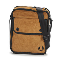 Sacs Homme Pochettes / Sacoches Fred Perry BRANDED CORD SIDE BAG Caramel