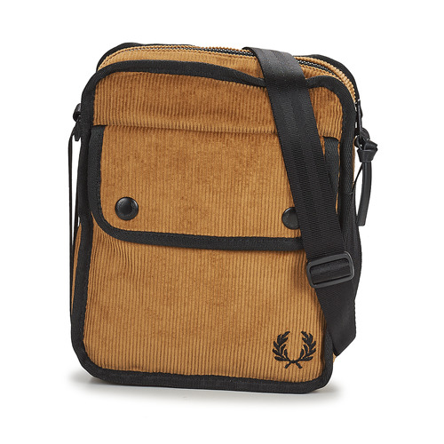 Sacs Homme The Fred Perry Shirt Fred Perry BRANDED CORD SIDE BAG Caramel