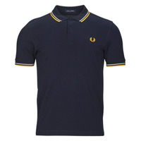 Vêtements Homme Polos manches courtes Fred Perry TWIN TIPPED FRED PERRY SHIRT Marine