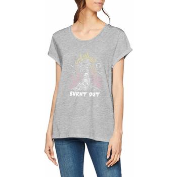 Vêtements Femme T-shirts manches courtes Volcom Rats Dobby Shirt Heather Grey Gris