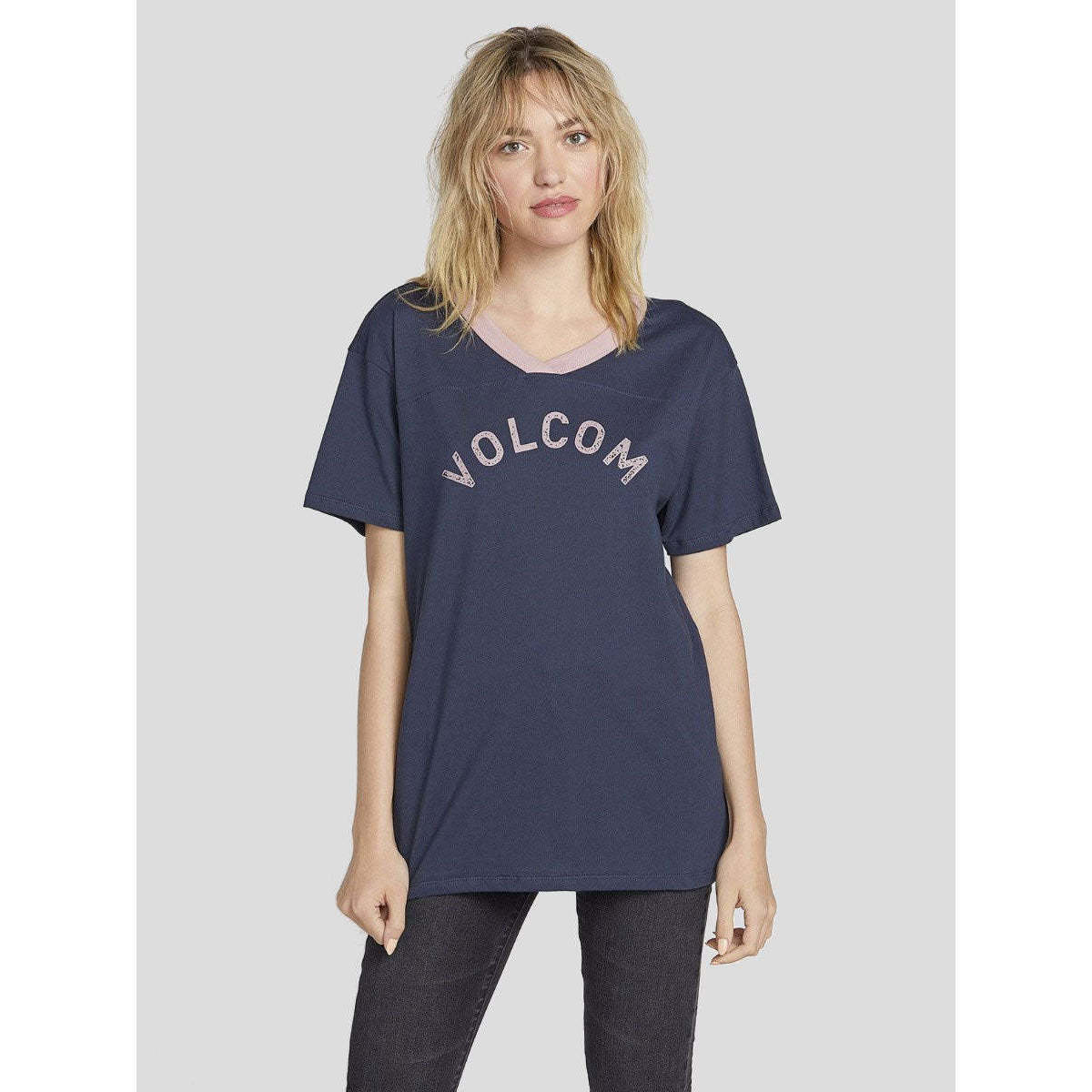 Vêtements Femme T-Shirt positional 2 Coton Bio Becomce Sea Navy Bleu
