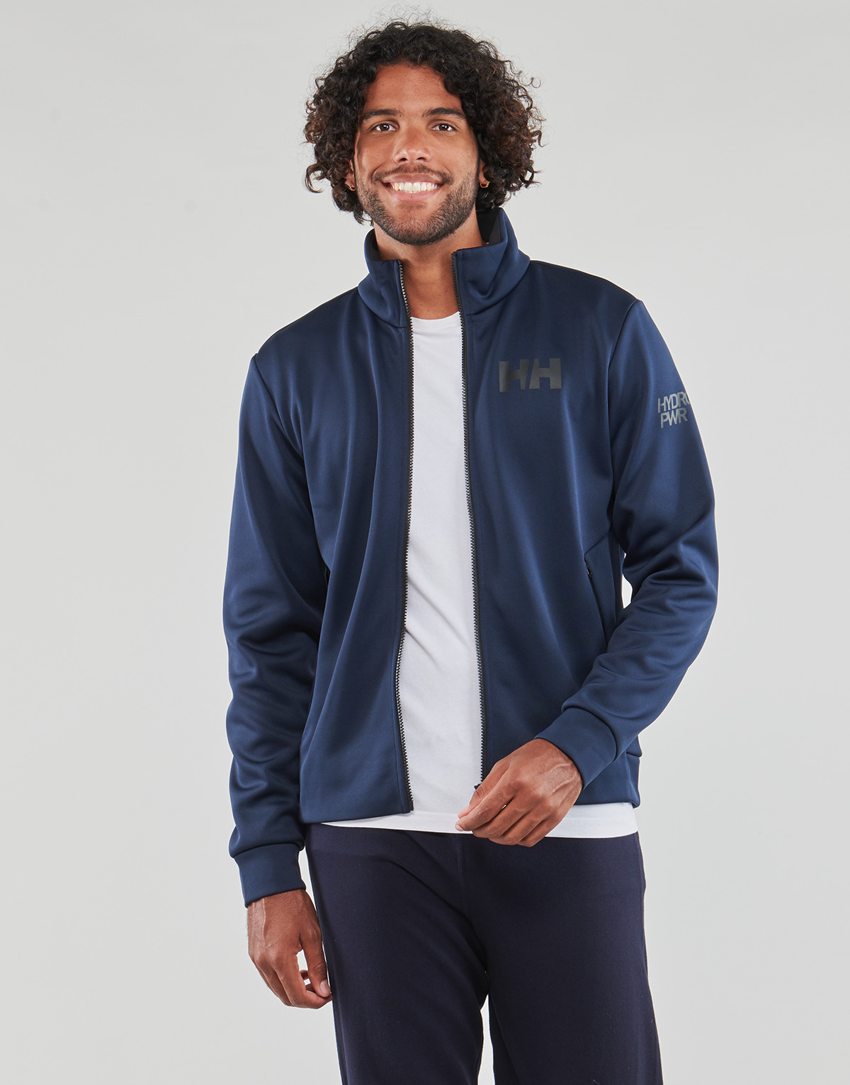 Vêtements Homme adidas by stella mccartney truepace hooded track jacket HP FLEECE JACKET 2.0 Marine