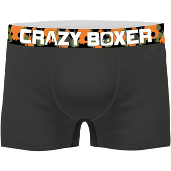 Crazy Boxer CRAZYBOXER 2 Boxers Homme Bio BCBCX2 UNI1 Noir