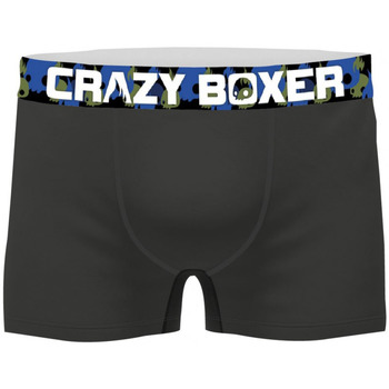 Crazy Boxer CRAZYBOXER 2 Boxers Homme Bio BCBCX2 UNI2 Bleu