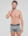 Sous-vêtements Homme Boxers Levi's OPTICAL ILLUSION PACK X2 Gris / Noir