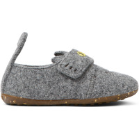 Chaussures Fille Chaussons Camper Chaussons Wabi Twins cuir gris