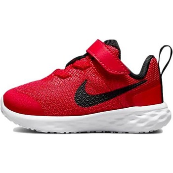 Chaussures Enfant Жіночі чорно-червоні кросівки nike m2k tekno white black red Nike ZAPATILLAS NIO  REVOLUTION 6   DD1094 Rouge