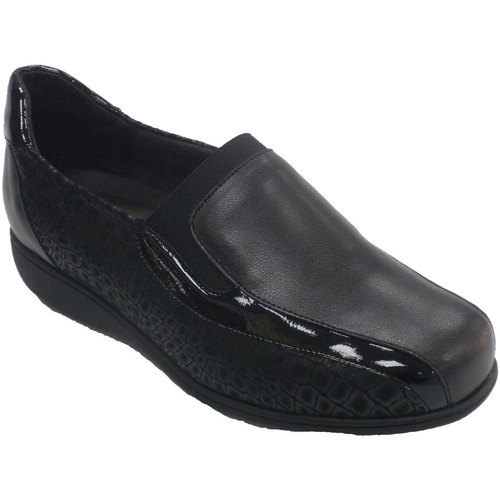 Chaussures Femme Mocassins Doctor Cutillas Chaussures pour femmes avec caoutchouc s Noir