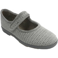 Chaussures Femme Ballerines / babies Doctor Cutillas Chaussons velcro femme type Mary Jane Do Gris