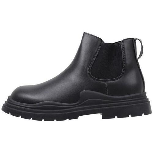 Chaussures Fille Boots Krack METIS Noir