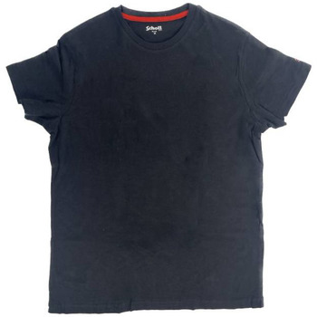 Vêtements Homme Trois Kilos Sept Schott - T-shirt manches courtes - noir Noir