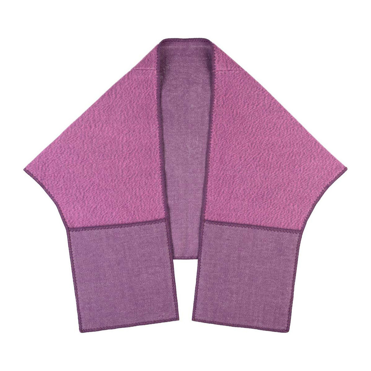 Accessoires textile Femme Echarpes / Etoles / Foulards Qualicoq Châle à poches Lima Violet