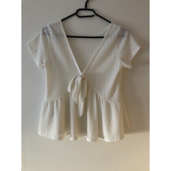 Vêtements Femme Tops / Blouses Autre Marque Blouse blanche Blanc