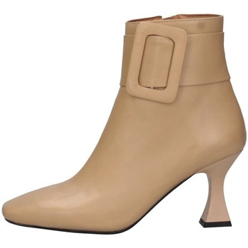 boots hersuade  w2251 bottes et bottines femme beige 