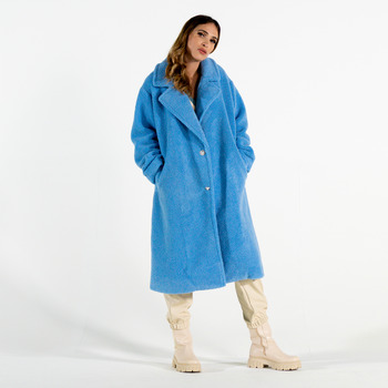 Vêtements Femme Manteaux THEAD. PRECOMMANDE LEXIE COAT Disponible le 10/12 Bleu