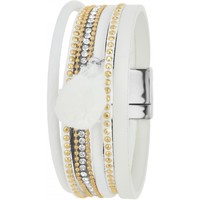 Citrouille et Compagnie Femme Bracelets Sc Bohème B3353-BLANC Blanc