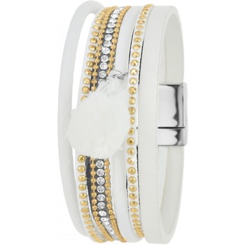 La garantie du prix le plus bas Femme Bracelets Sc Bohème B3353-BLANC Blanc