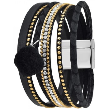 Objets de décoration Femme Bracelets Sc Bohème B3353-NOIR Noir