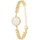Montres & Bijoux Femme Bracelets Sc Bohème B3342-BLANC Doré