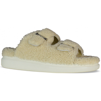 Chaussures Homme Tongs McQ Alexander McQueen Claquettes Shearling-lined Beige