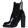 Chaussures Femme Bottes McQ Alexander McQueen Bottines Tread Chelsea Noir