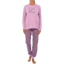 Vêtements Femme Pyjamas / Chemises de nuit Kisses&Love KL45195 Violet