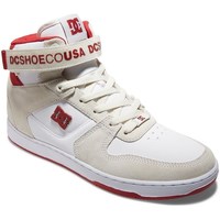 Chaussures Homme Chaussures de Skate DC Shoes Pensford HI Creme, Blanc