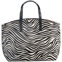 Sacs Femme Gilda embellished tiger-print satin tote Oh My Love Bag CHANTILLY Zebre blanc